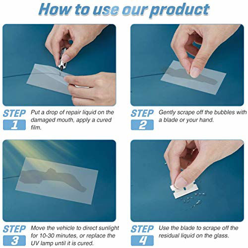 FlixiGlass β Windshield Glass Repair Kit (Pack of 2)