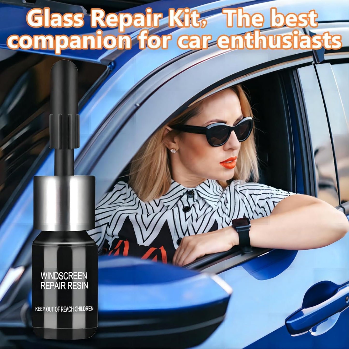 FlixiGlass β Windshield Glass Repair Kit (Pack of 2)