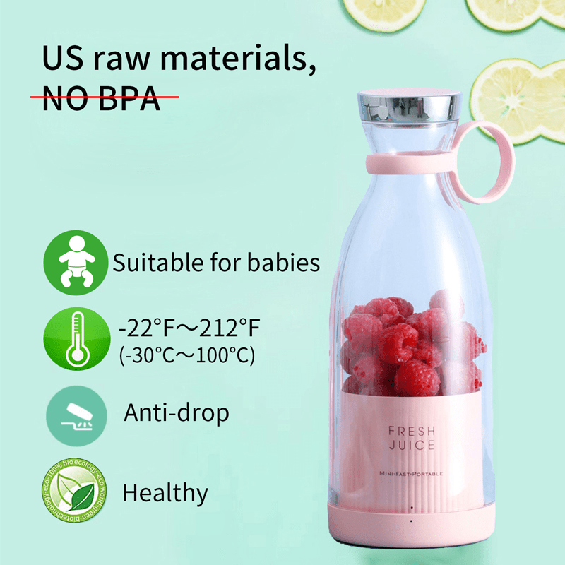BlendGo – Portable USB Rechargeable Mini Juicer