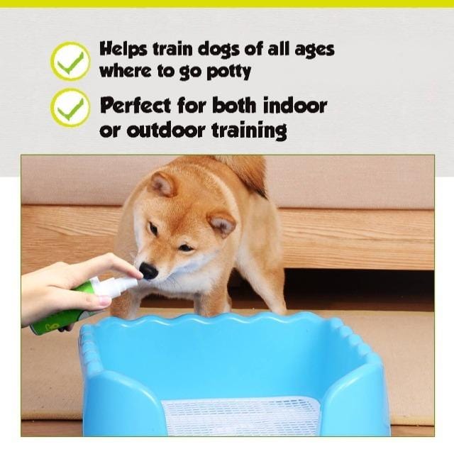 PottyPal โ Natural Potty Training Spray for Dogs & Cats (Pack of 2)