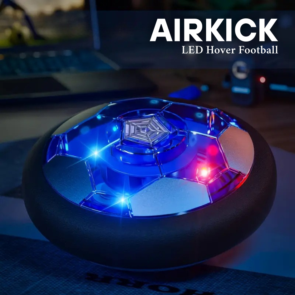 AirKick – LED Hover Football Toy for Kids (Indoor Use)