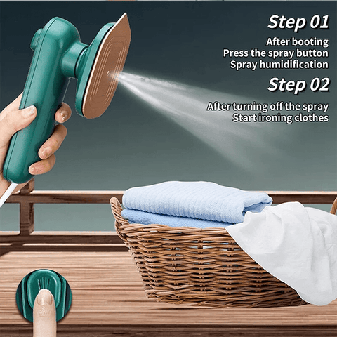 PressGo -  Portable Steamer & Mini Iron