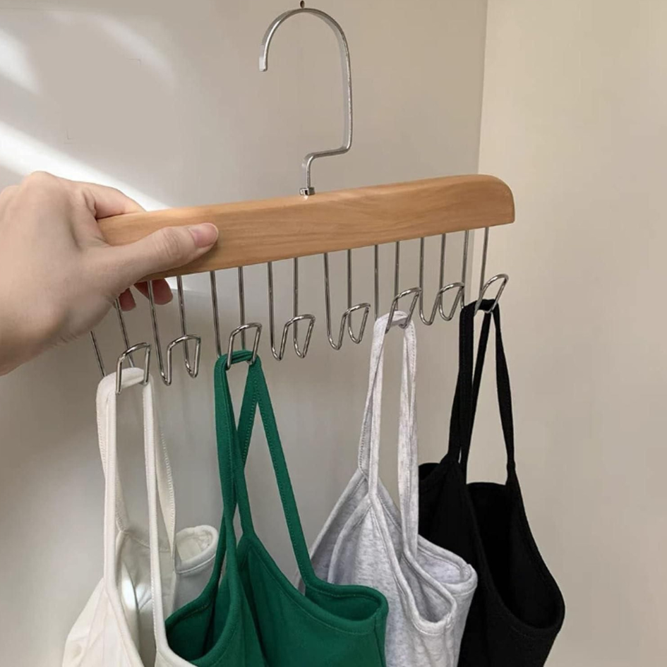 HangMate – Multi-Hook Wooden Hanger for Closets