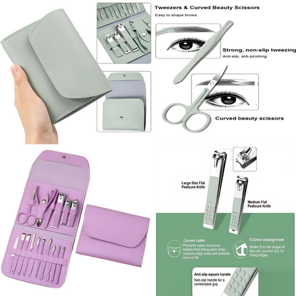 NailNest – All-in-One Mani-Pedi Kit for Home & Travel