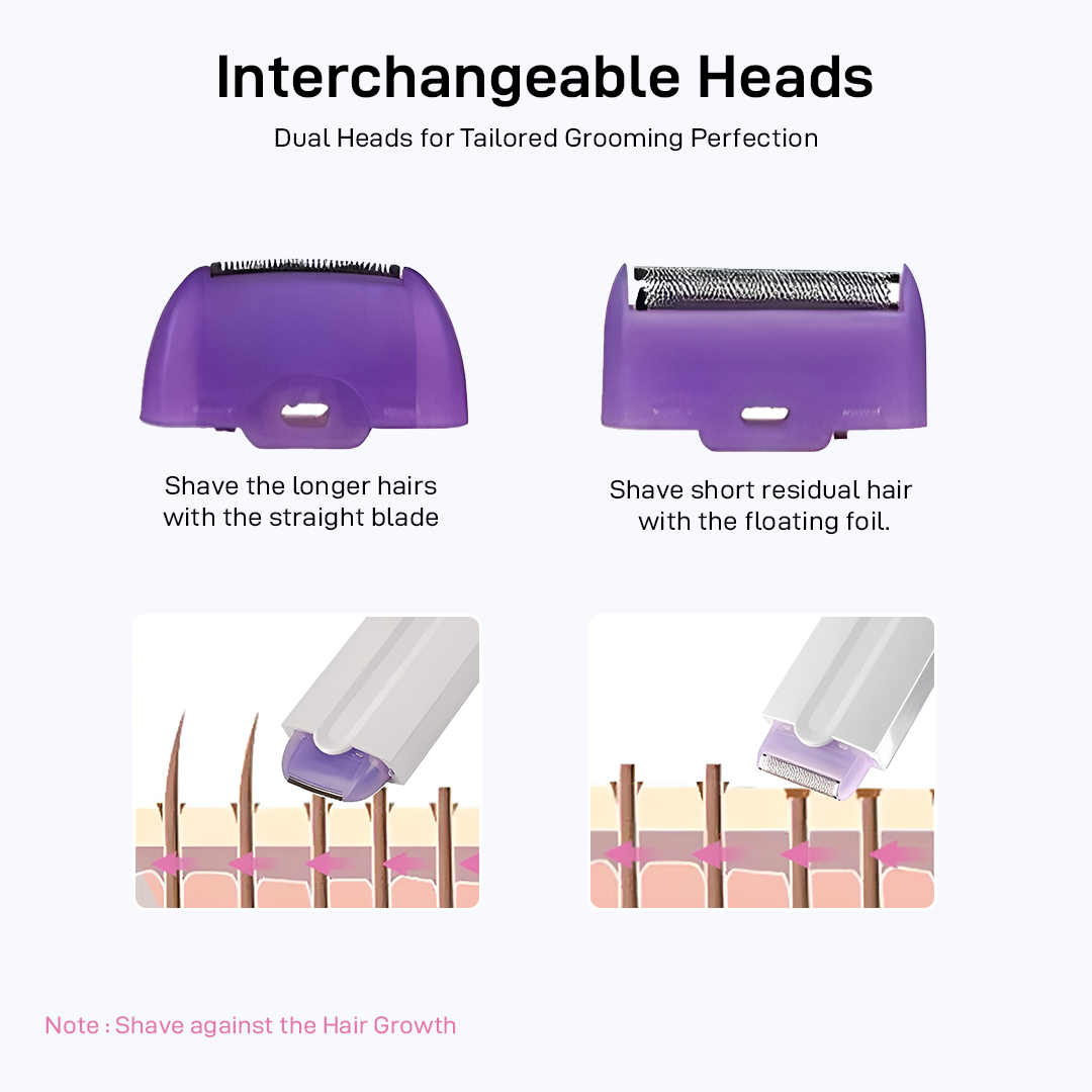 GlowTrim -  Rechargeable Instant Hair Remover