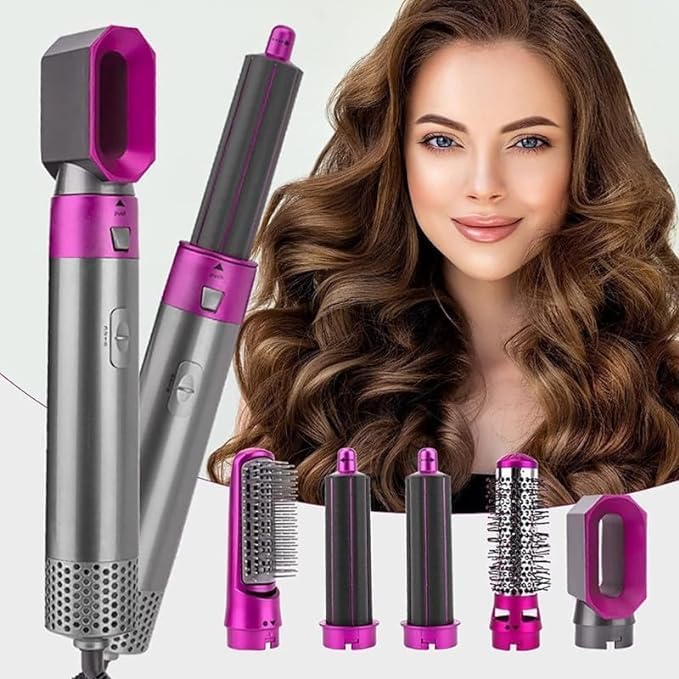 StyleEase 5-in-1 Hot Air Brush