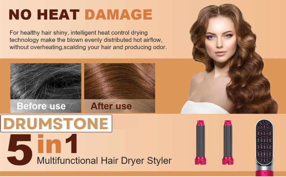 StyleEase 5-in-1 Hot Air Brush