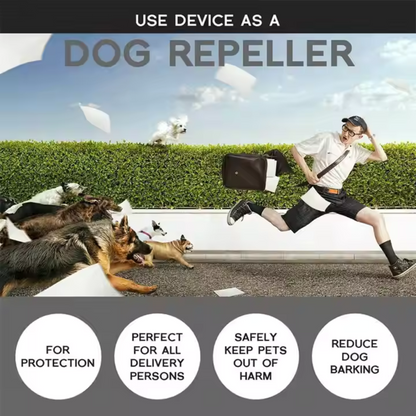 BarkShield – Ultrasonic Dog Repeller & LED Flashlight
