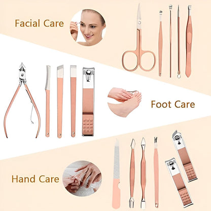NailNest – All-in-One Mani-Pedi Kit for Home & Travel