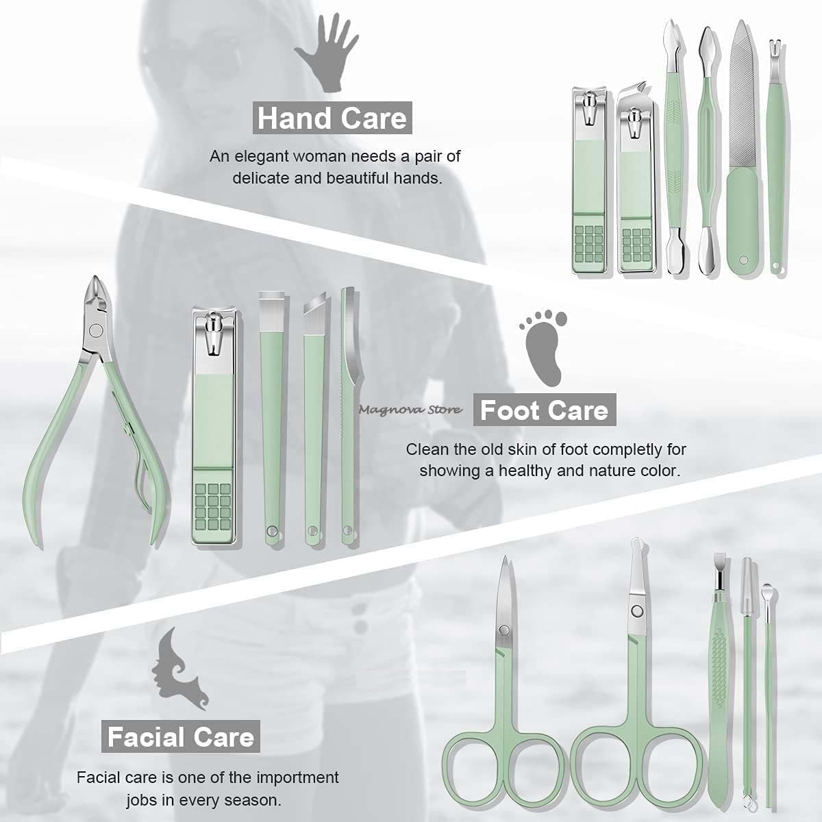 NailNest – All-in-One Mani-Pedi Kit for Home & Travel