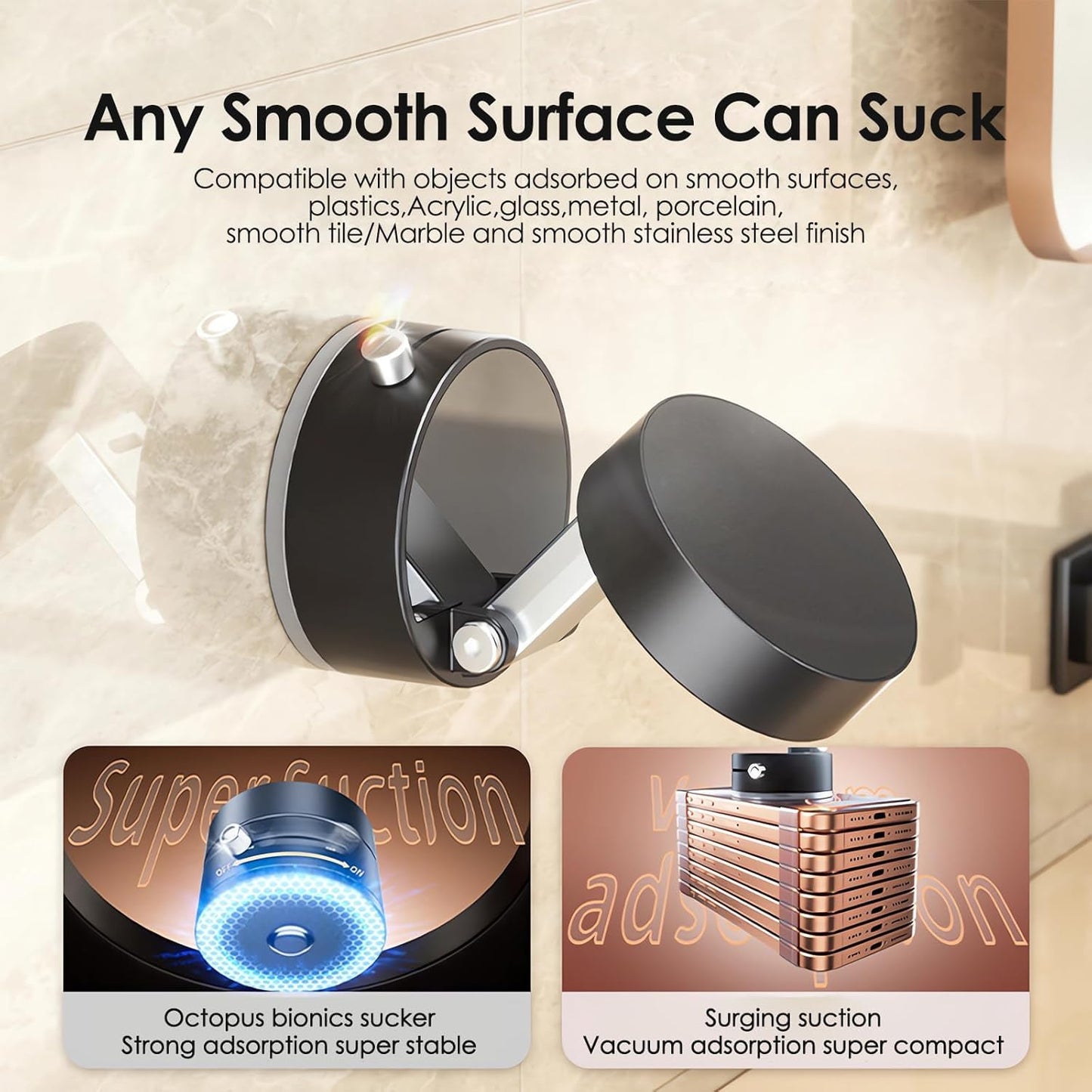MagnoGrip 360 - Magnetic Suction Phone Holder