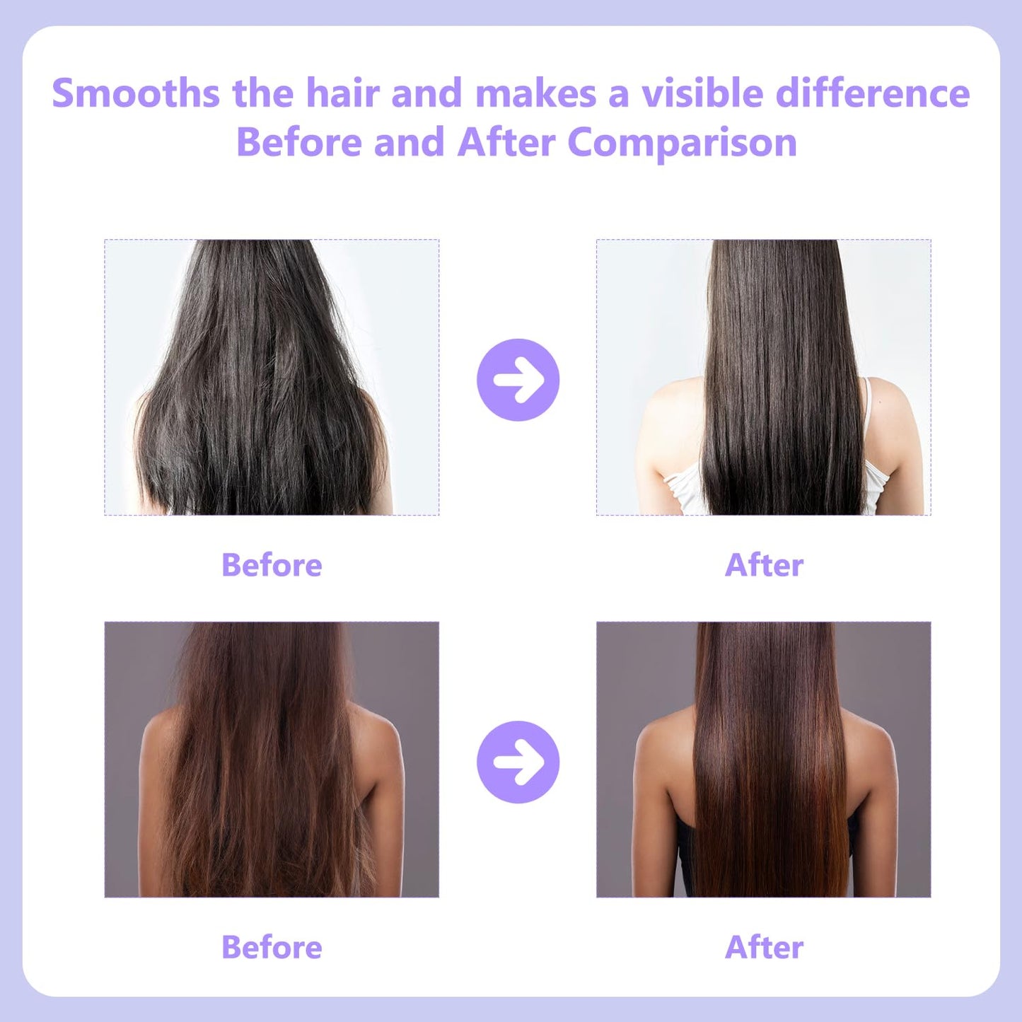 ZenComb – Cordless Mini Hair Straightener & Hot Comb
