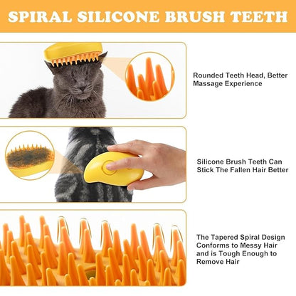FurMist – 3-in-1 Steaming Pet Hairbrush