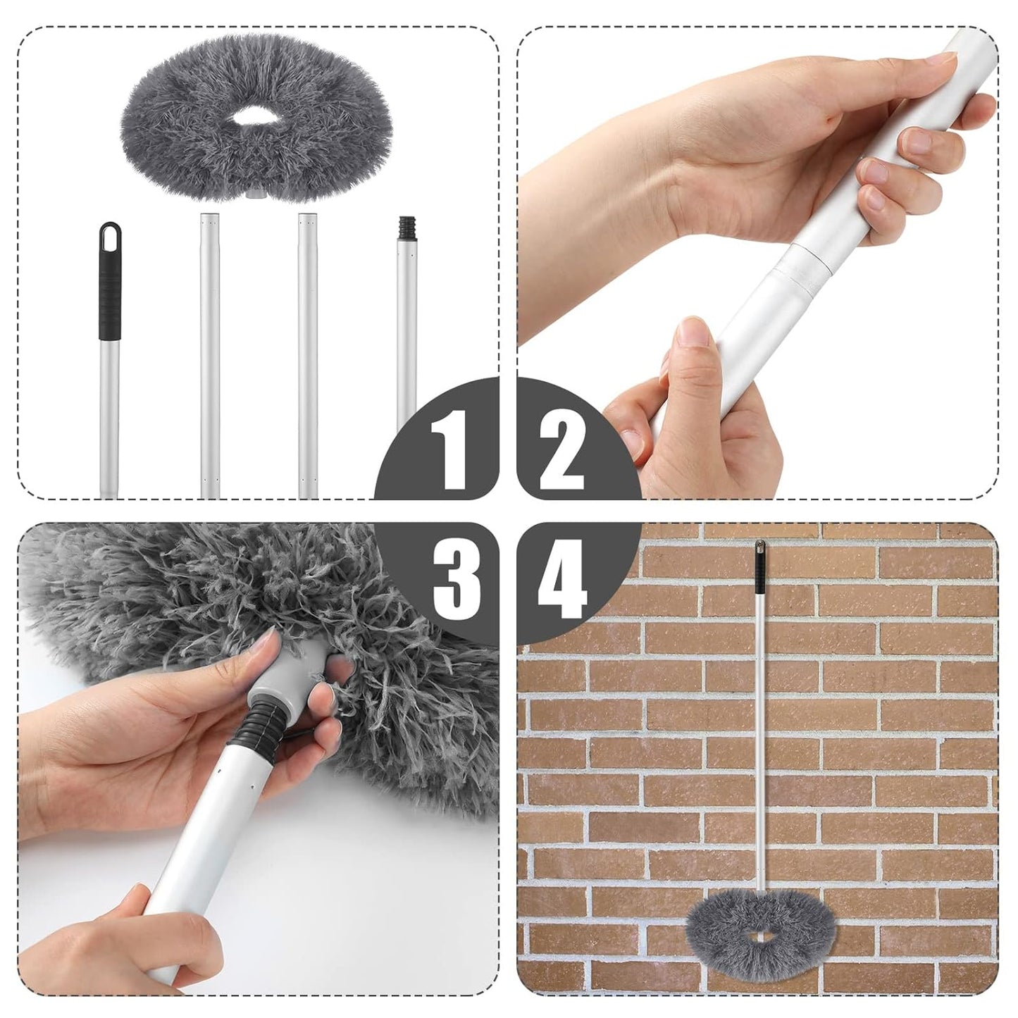 SkyDuster – Washable Ceiling Fan Cleaner Duster