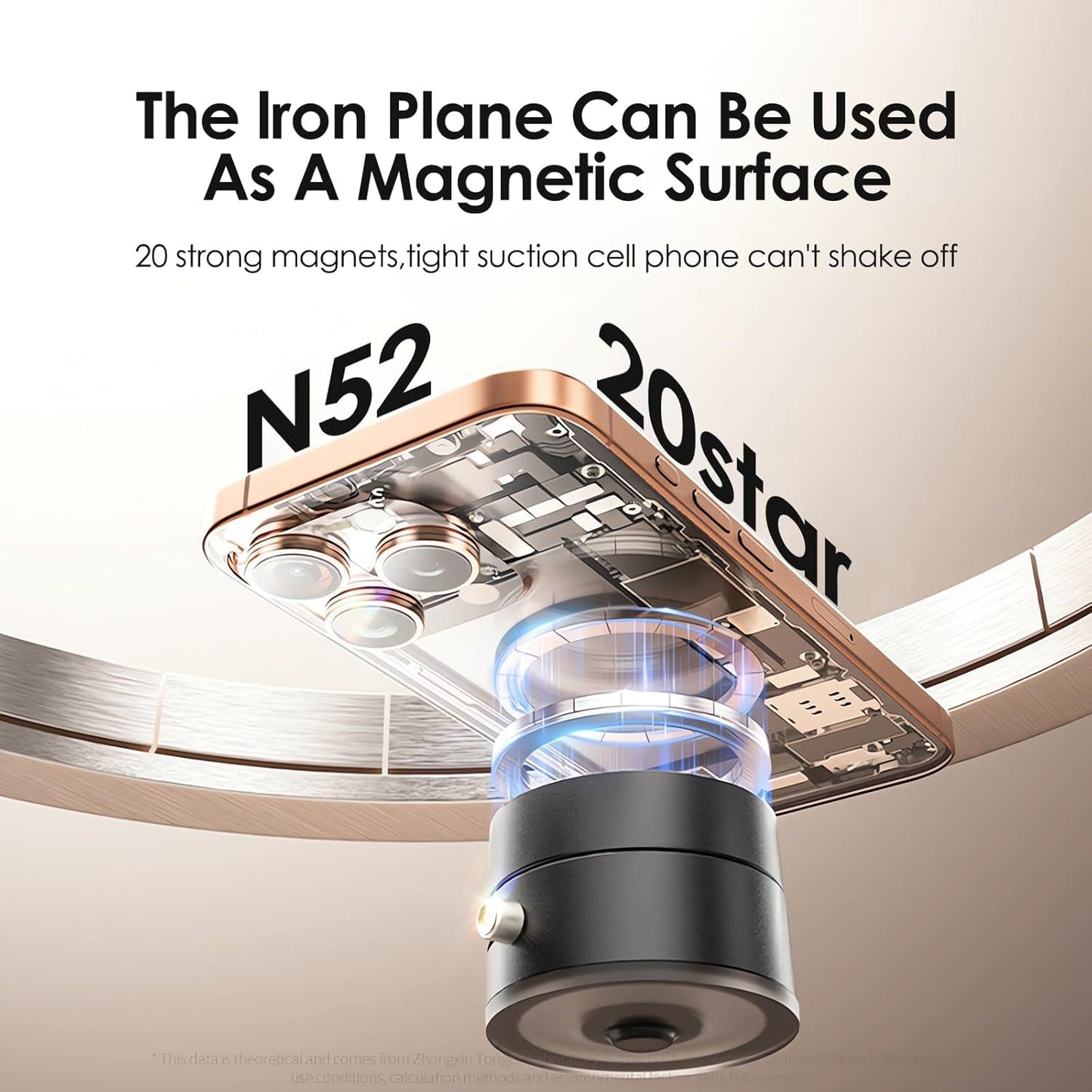 MagnoGrip 360 - Magnetic Suction Phone Holder