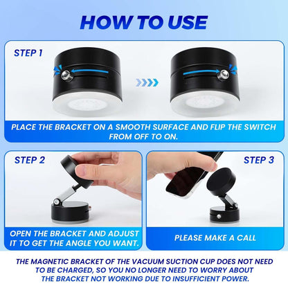 MagnoGrip 360 - Magnetic Suction Phone Holder