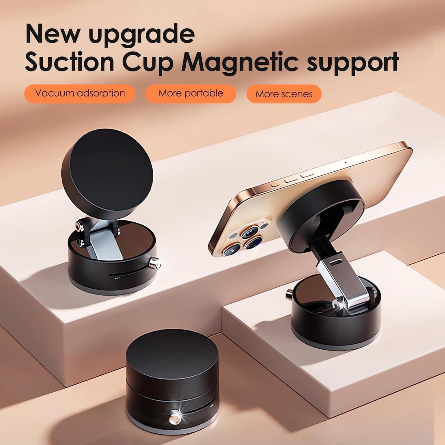 MagnoGrip 360 - Magnetic Suction Phone Holder