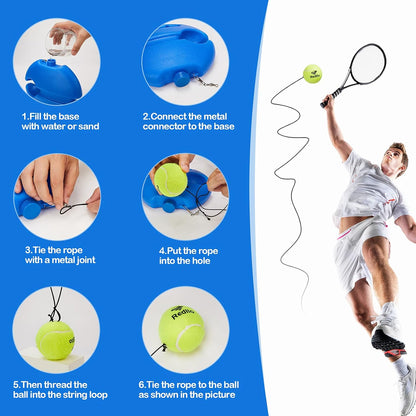 TennisLoop Solo Rebound Trainer with String