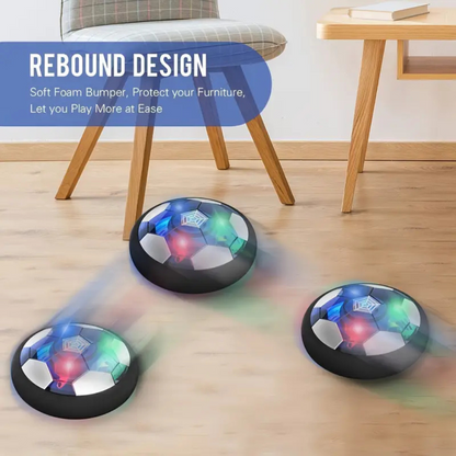 AirKick – LED Hover Football Toy for Kids (Indoor Use)