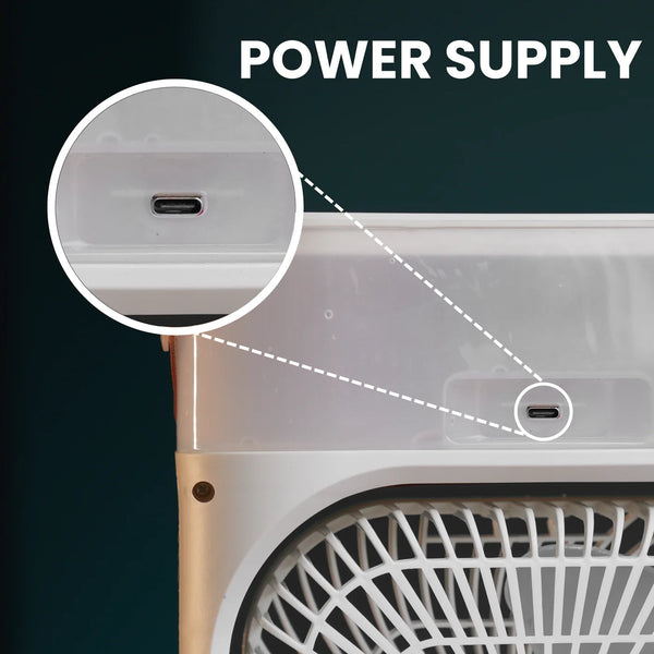 CoolMist Pro – Portable USB Mist Fan & Air Cooler