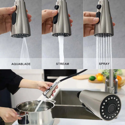 🚿 AquaCraft – 3-Mode Stainless Steel Kitchen Fauce