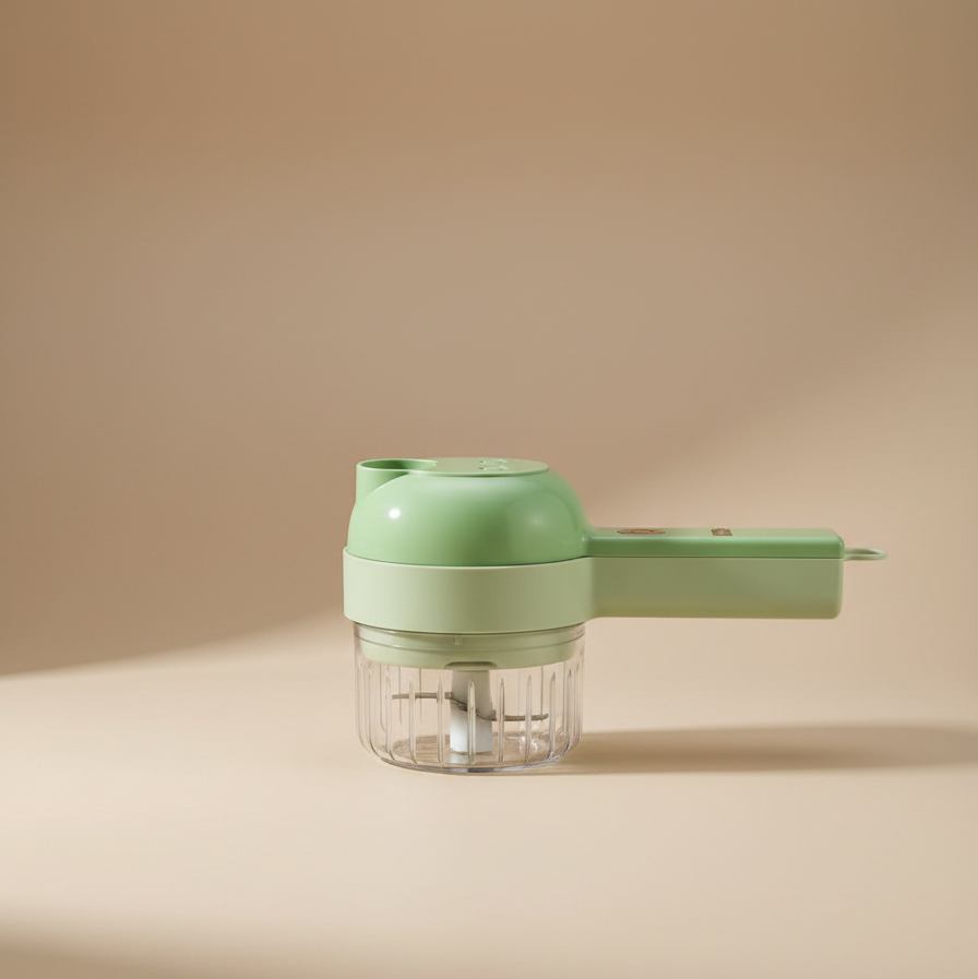 ChopEasy – 4-in-1 Portable Electric Vegetable Cutter Set