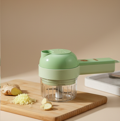 ChopEasy – 4-in-1 Portable Electric Vegetable Cutter Set