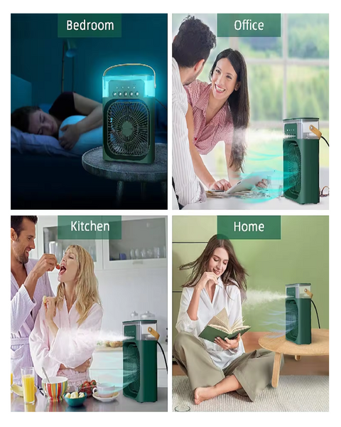 CoolMist Pro – Portable USB Mist Fan & Air Cooler