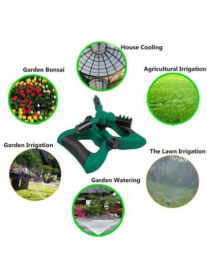 SpinSpray – 360° Automatic Garden Sprinkler