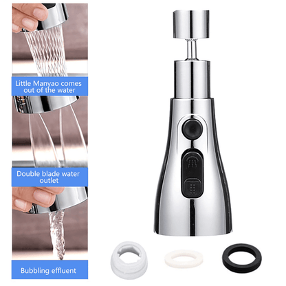 🚿 AquaCraft – 3-Mode Stainless Steel Kitchen Fauce