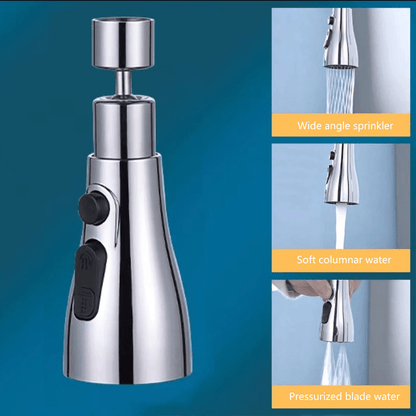 🚿 AquaCraft – 3-Mode Stainless Steel Kitchen Fauce