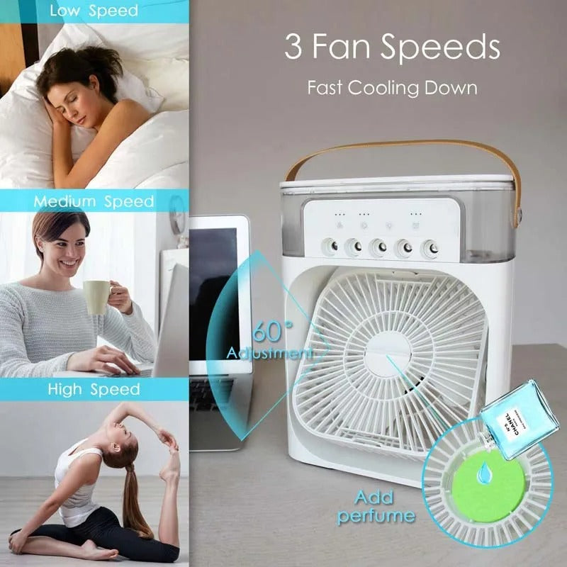 CoolMist Pro – Portable USB Mist Fan & Air Cooler