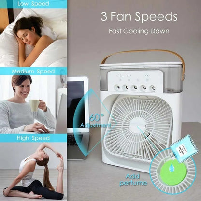 CoolMist Pro – Portable USB Mist Fan & Air Cooler