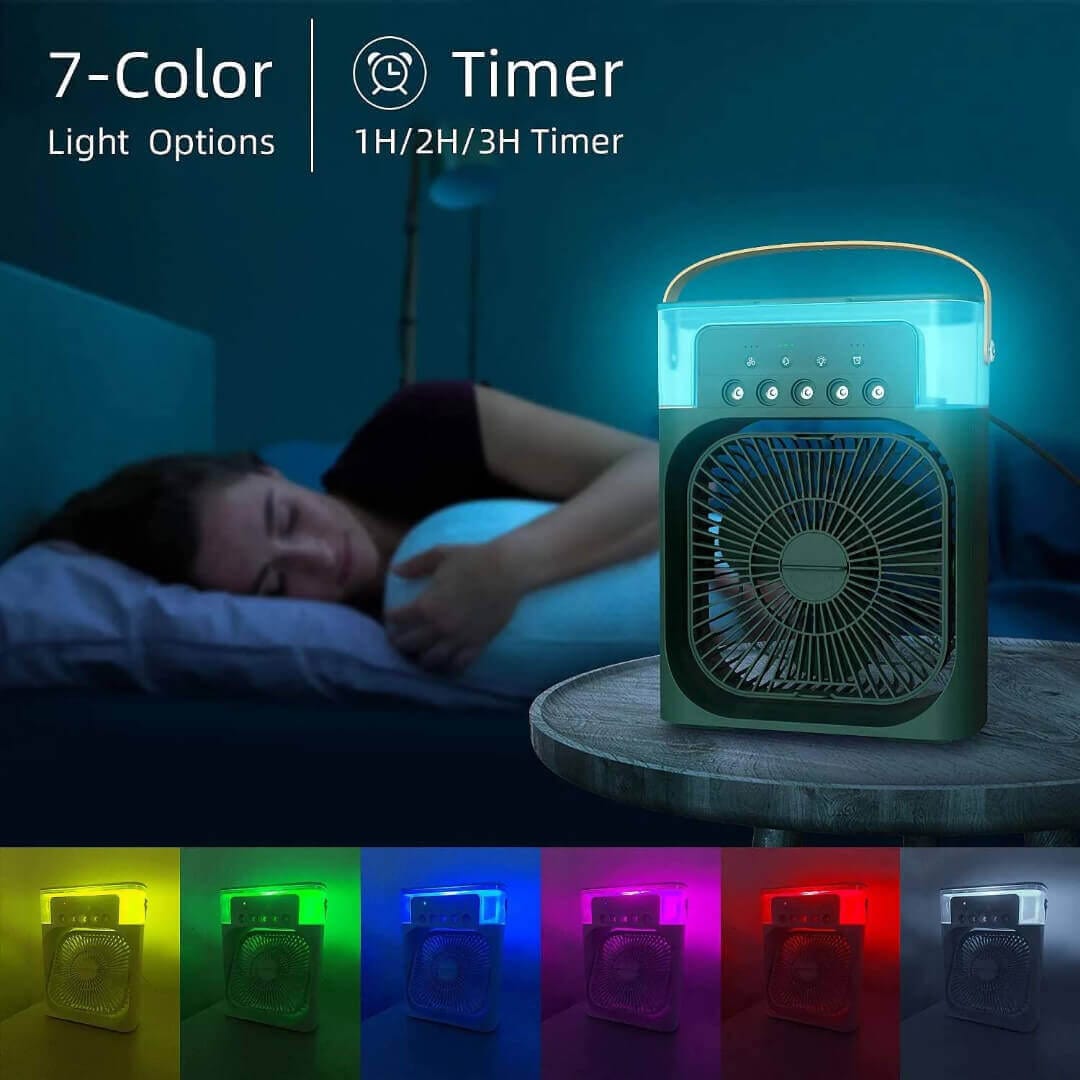 CoolMist Pro – Portable USB Mist Fan & Air Cooler