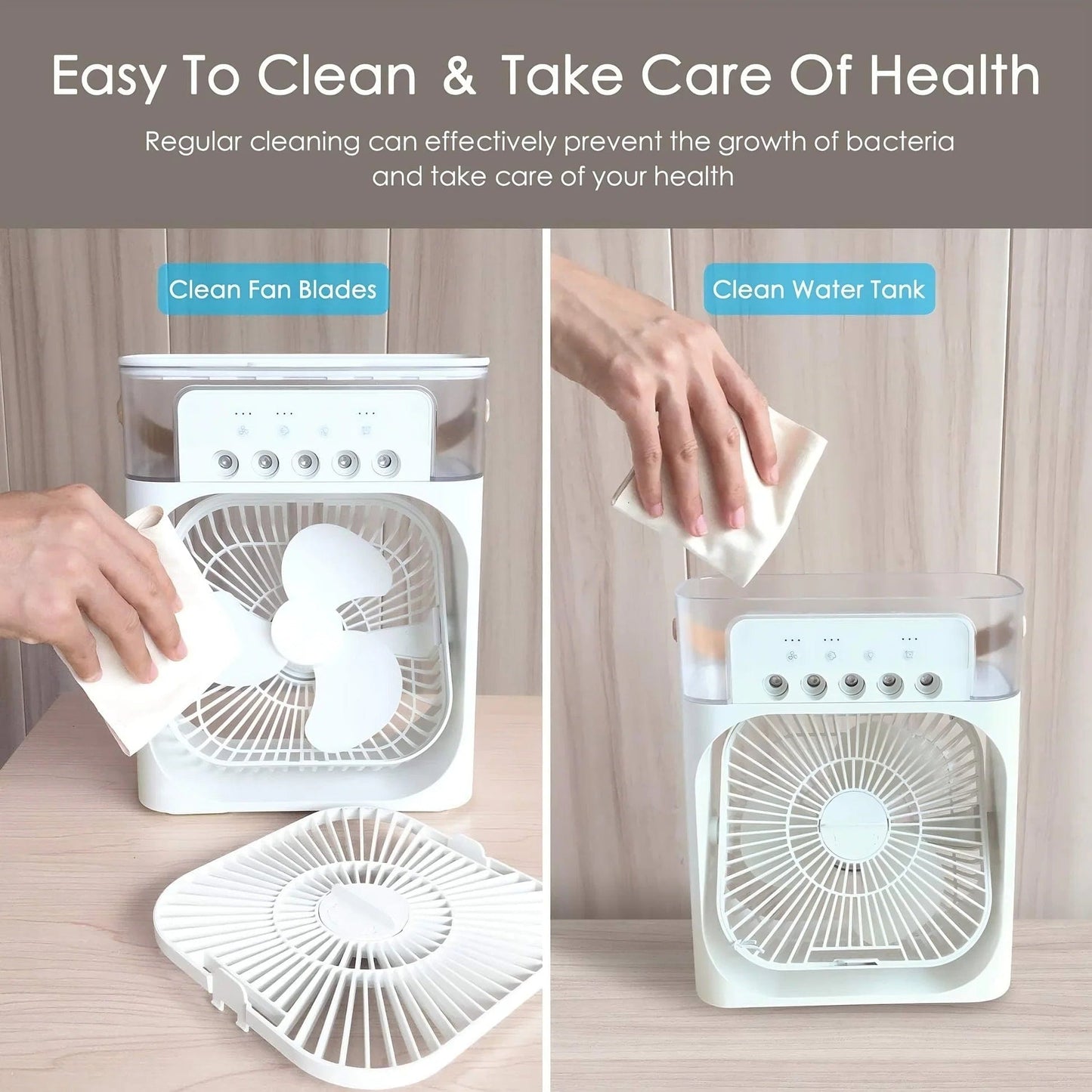 CoolMist Pro – Portable USB Mist Fan & Air Cooler