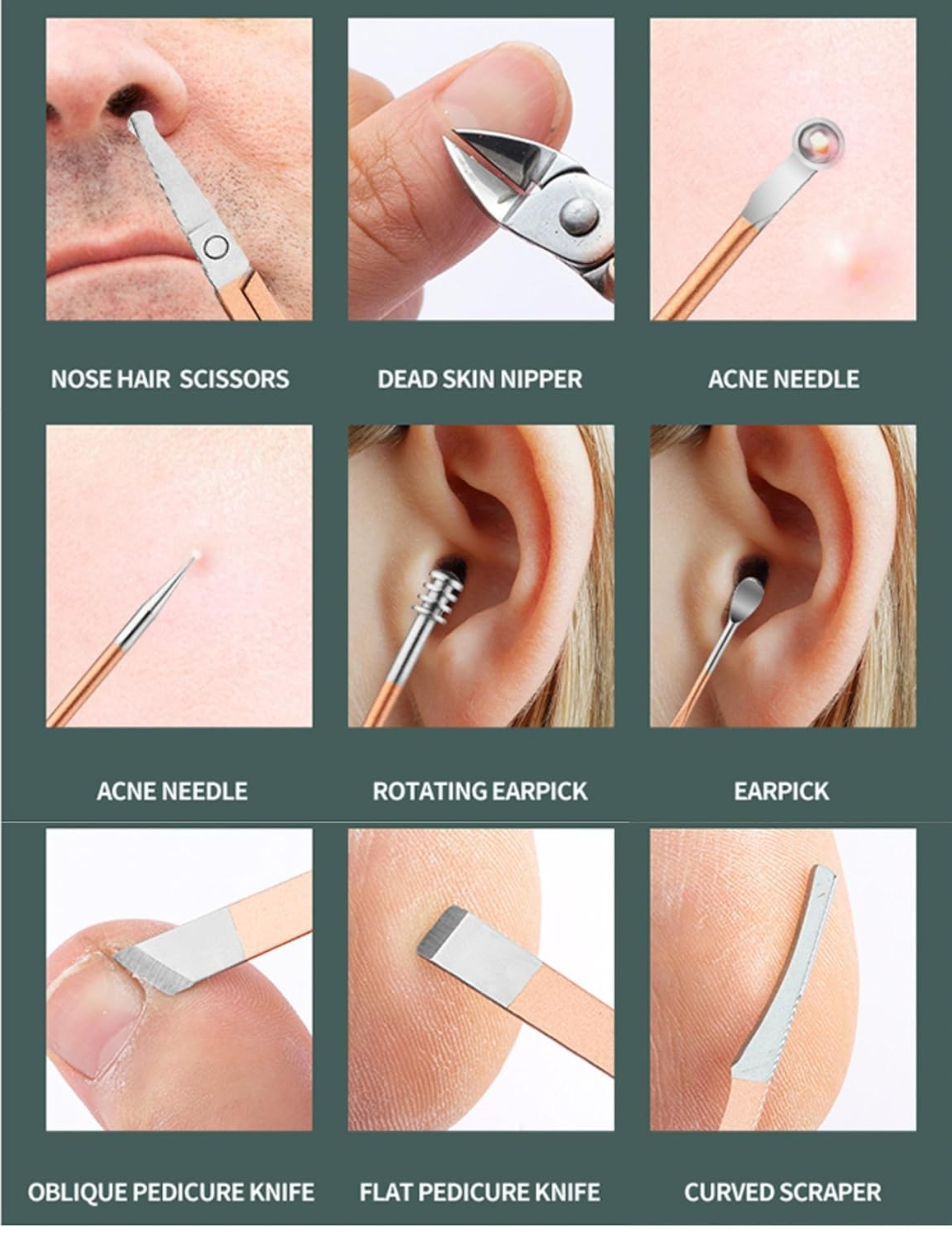 NailNest – All-in-One Mani-Pedi Kit for Home & Travel